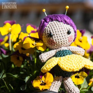 Tufted Pansy Fairy - Amigurumi