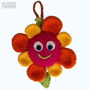 Crocheted Music-Box Flower