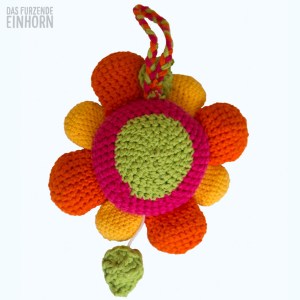 Blumen-Spieluhr häkeln