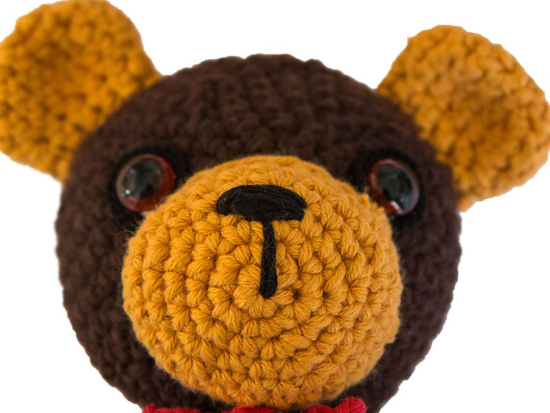 Teddy Spieluhr häkeln