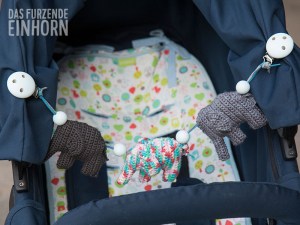 Kinderwagenkette mit niedlichen Elefant