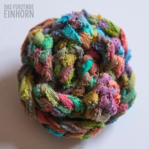 Schal-Blume-Bändchengarn