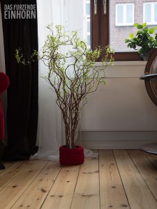 Dekoration-Vase-häkeln