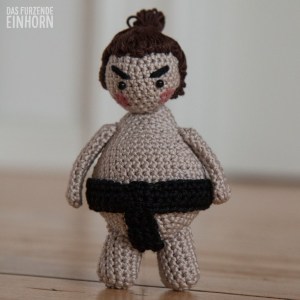 Sumo-Häkeln-Amigurumi