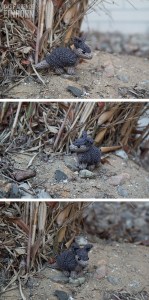 Gürteltier häkeln - crochet armadillo