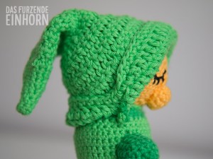 Crocheted Glowworm