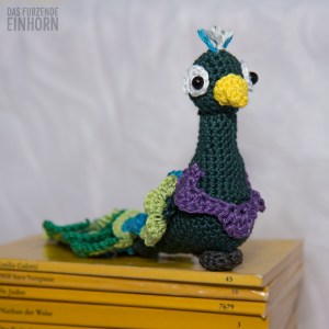 How to crochet a Magical Peacock