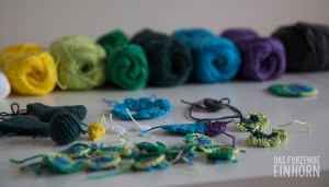 Magical Peacock Parts and Material