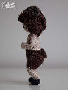 Crocheted Faun right