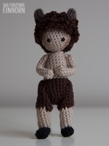 Gehäkelter Faun