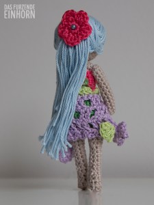 Häkelnymphe Rückseite