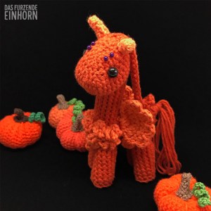 Kürbis-Pegasus häkeln