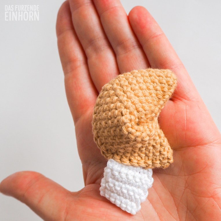 Gehäkelter Glückskeks