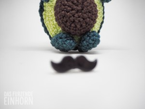 Gehäkelte Avocado
